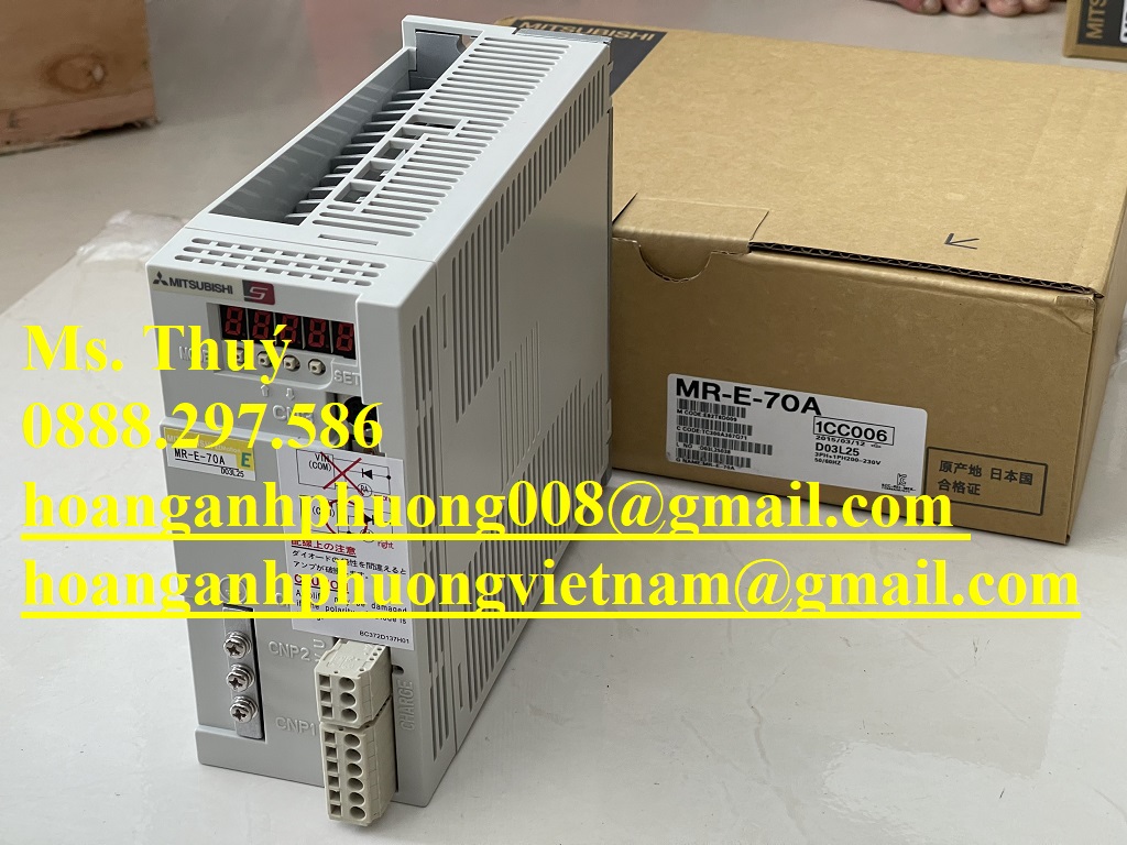 MR-E-70A Mitsubishi - Ac Servo Drive Mitsubishi 750W - New